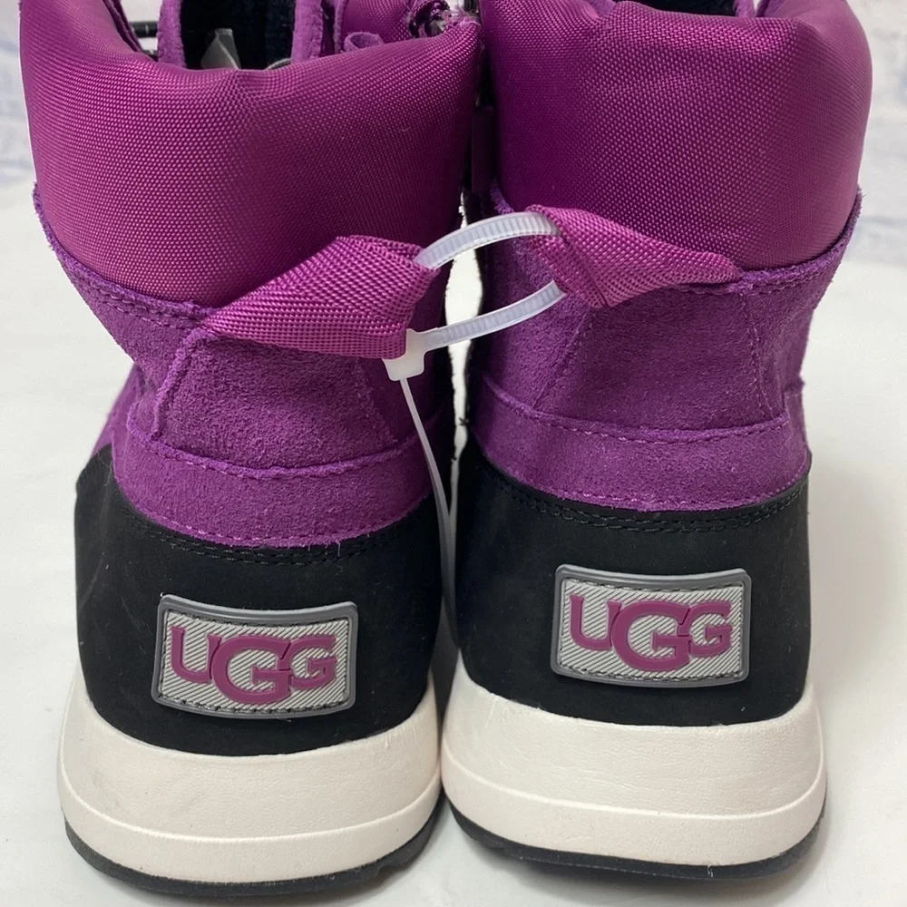Ugg Turlock purple waterproof snow boots NWOB
